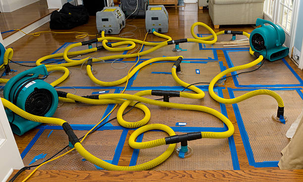 Professional Crawl Space Water Removal technician working in Portland, ME